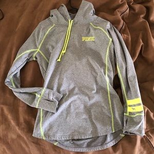 Pink  Victoria’s Secret Active Hooded Sweater